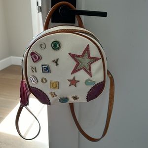 Dooney and Bourke Vintage Y2K Lindsay Lohan Charm Backpack Purse